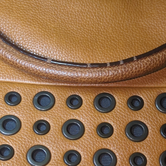 Coach Brown Leather Satchel with Black Accents NOW ONLY $150 - Picture 10 of 16